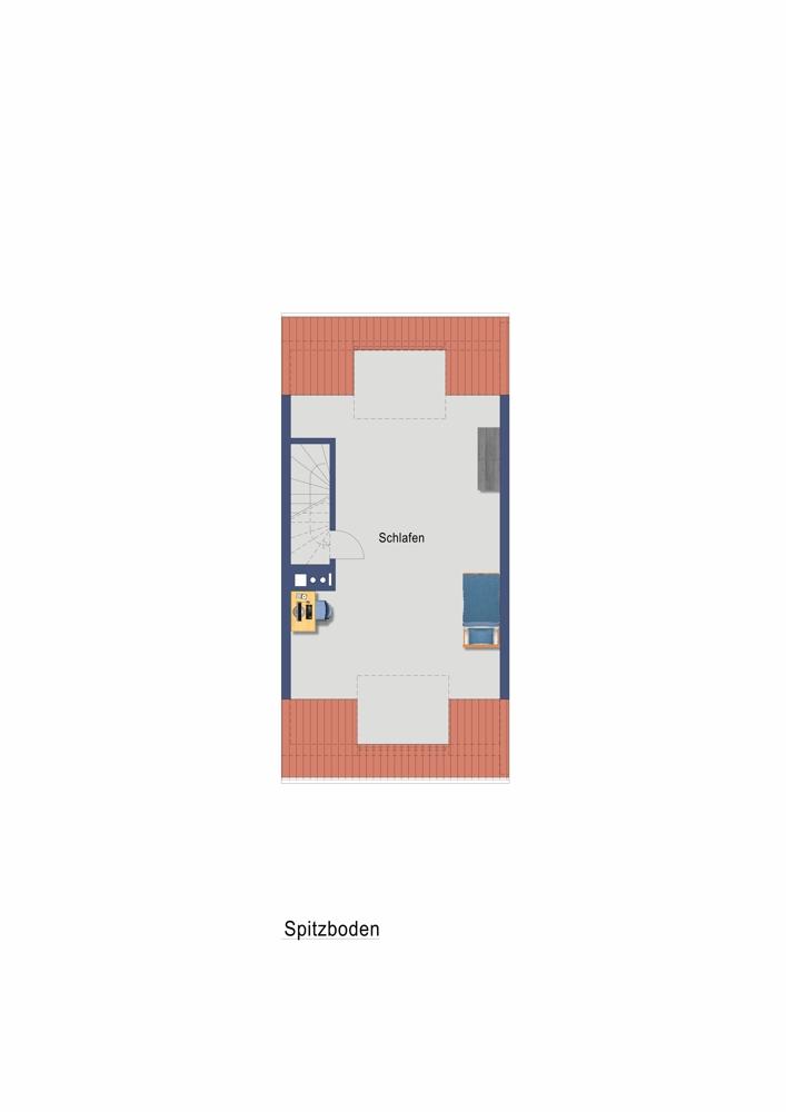 Grundriss spitz