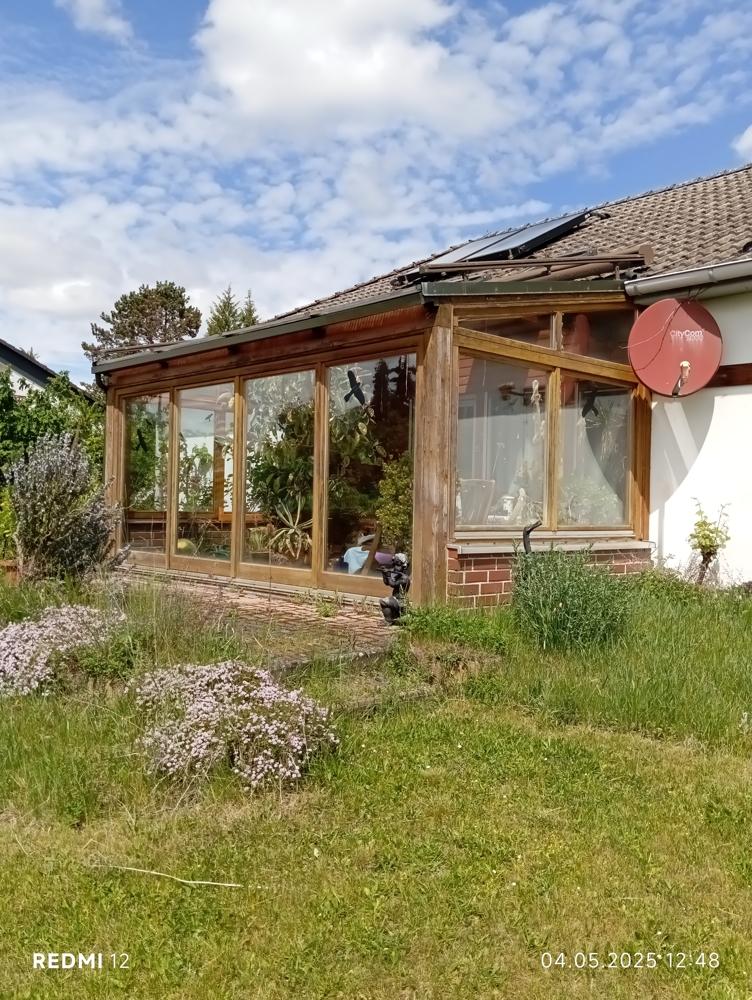 Wintergarten und Solarthermie