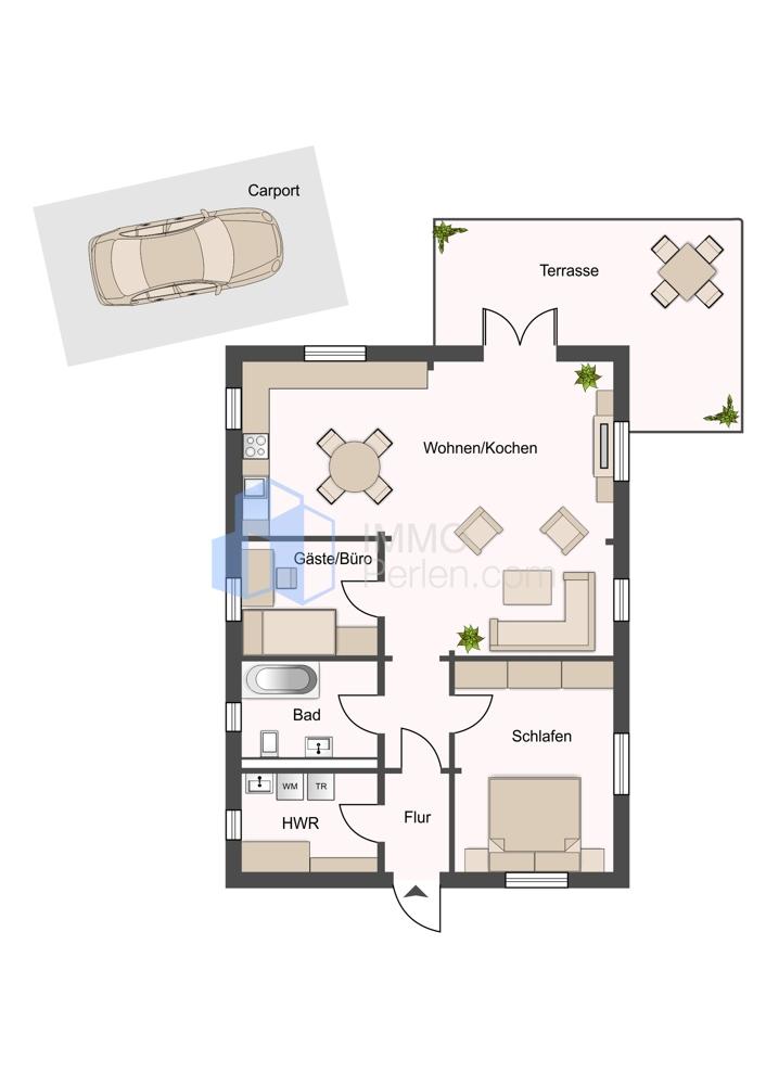 Grundriss Haupthaus