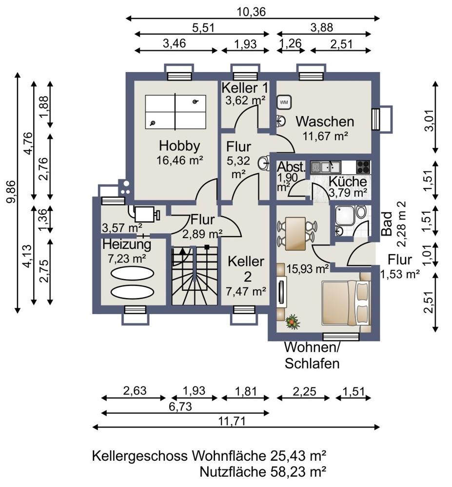 Kirkel-Neuh-166 Grundriss (KG)