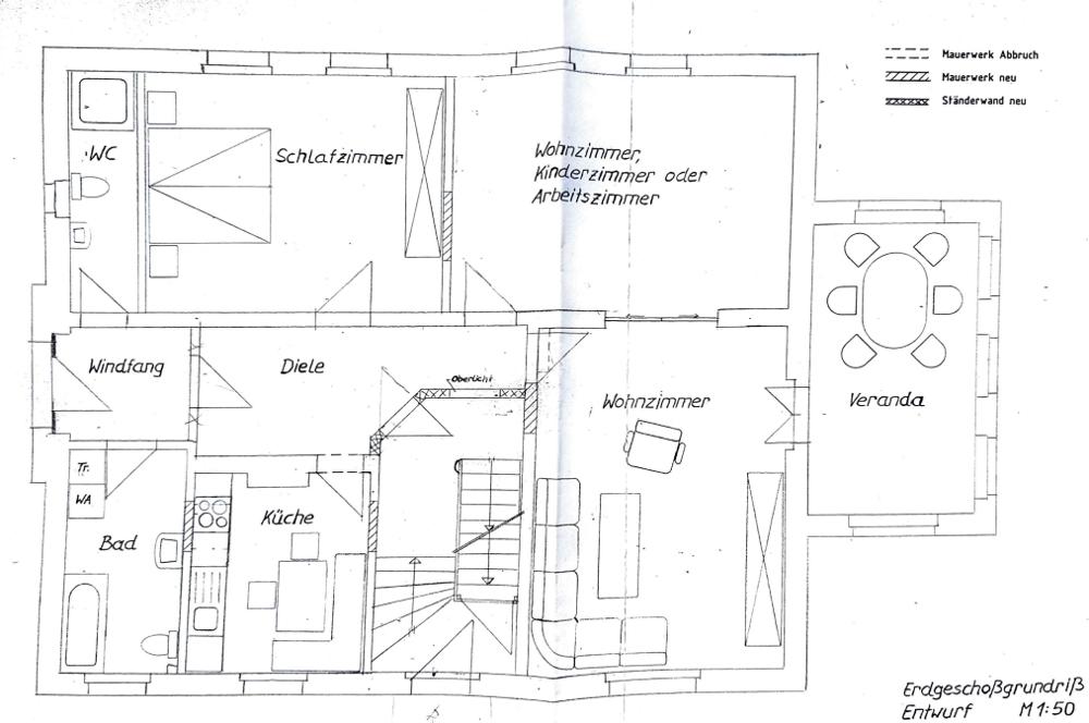 Grundriss EG Entwurf