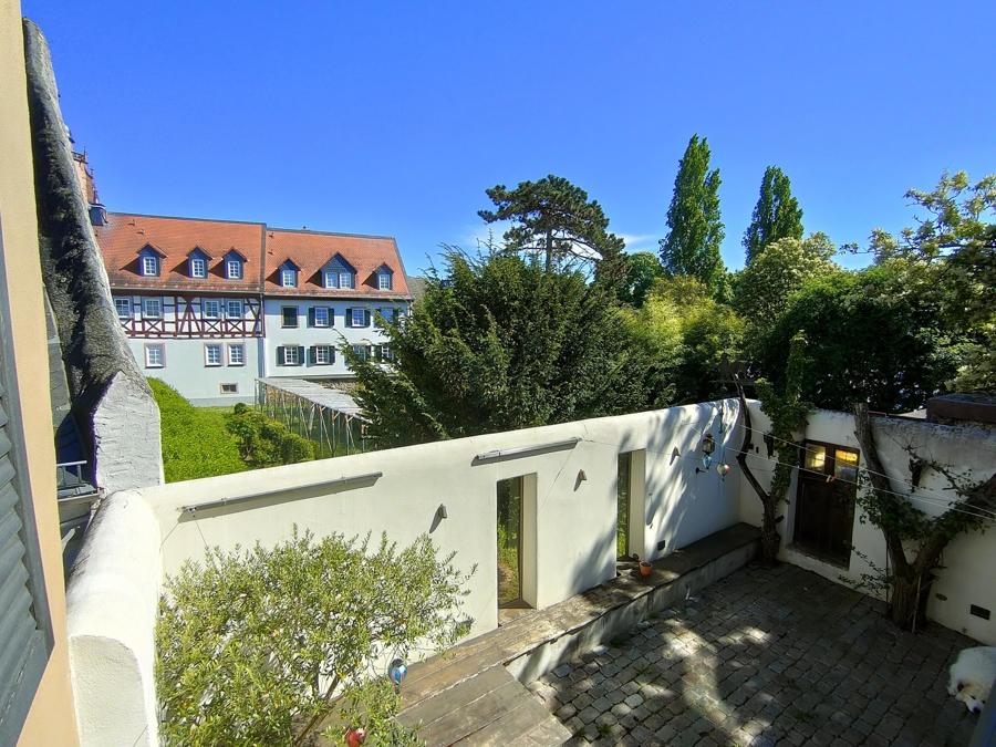Blick in den Hof