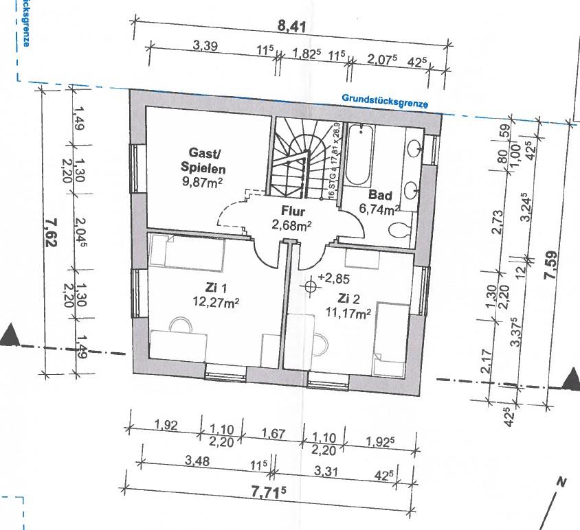 Beispiel Grundriss OG