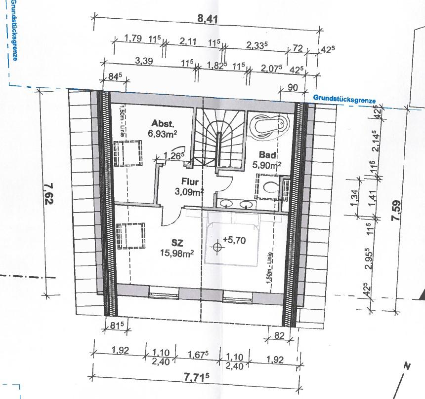 Beispiel Grundriss DG