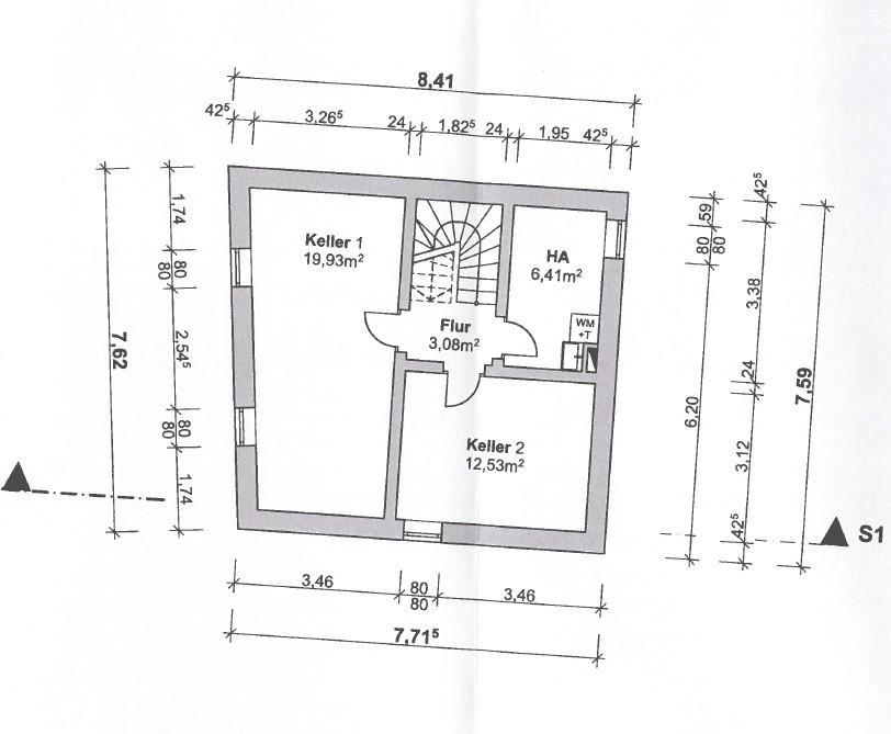Beispiel Grundriss KG