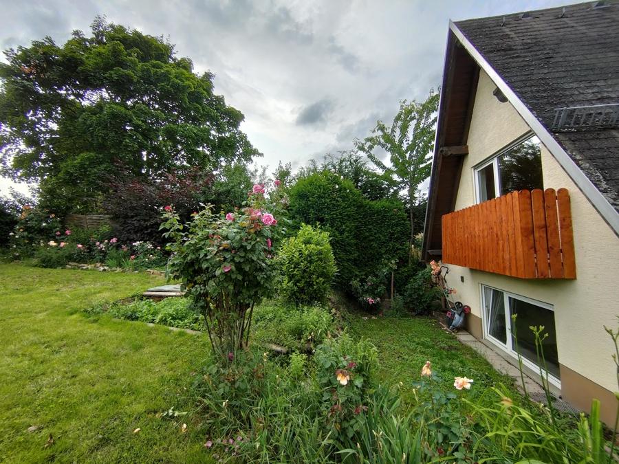 Anbau mit Garten