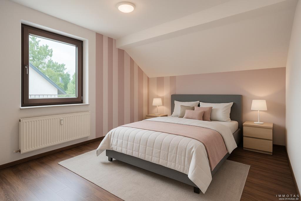 Schlafzimmer DG Visualisierung