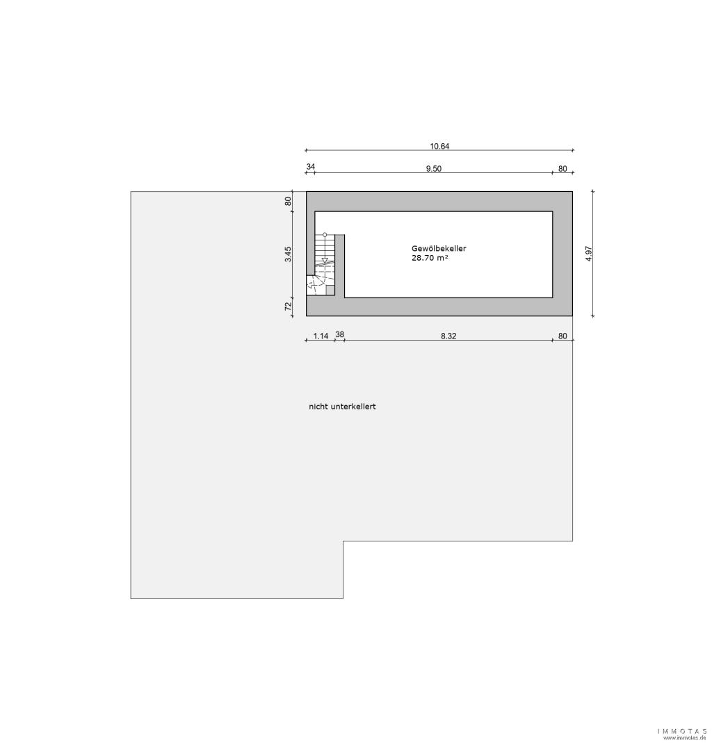 Grundriss Kellergeschoss
