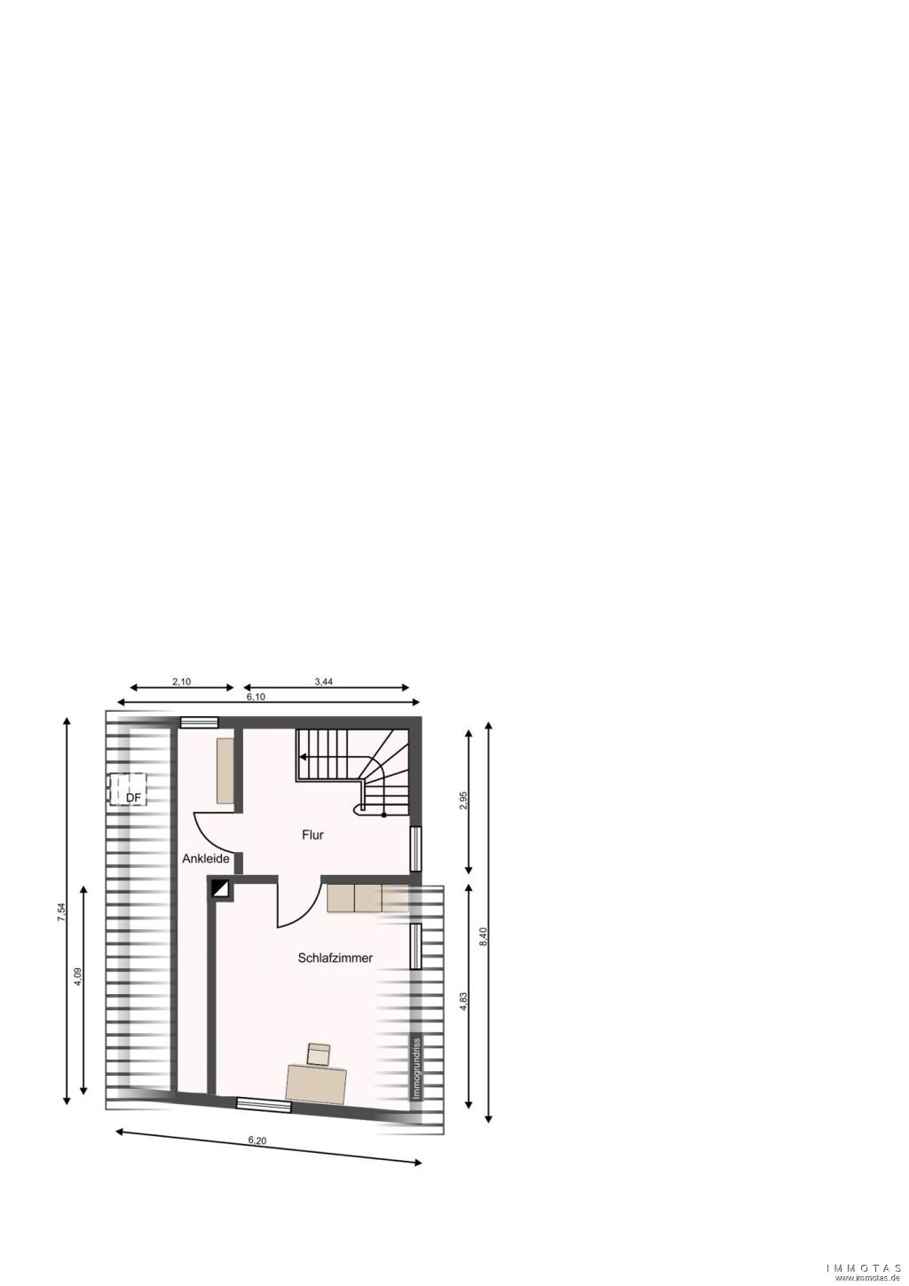 Grundriss Dachgeschoss