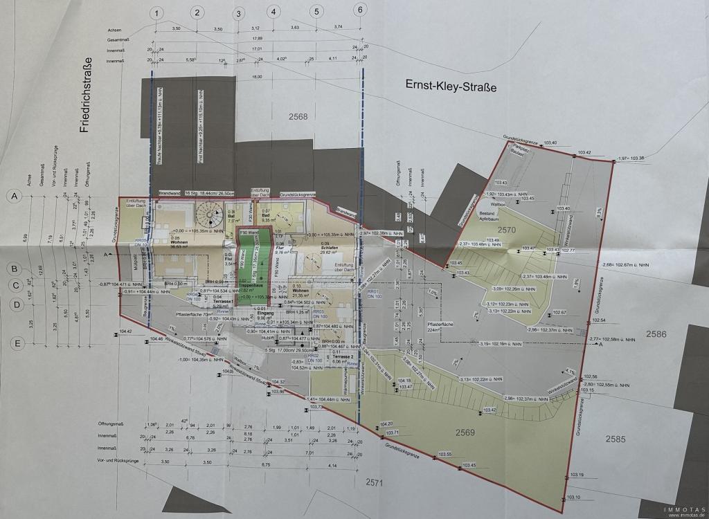 Projektierung - Grundriss EG
