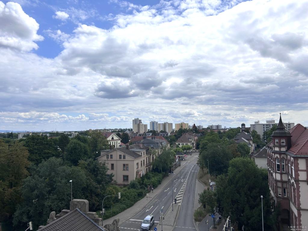 Ausblick Balkon