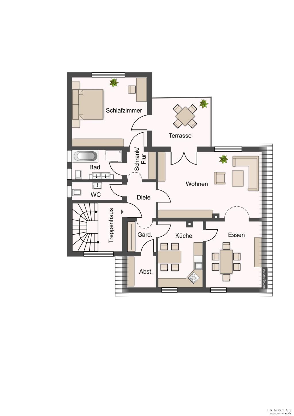Grundriss Dachgeschoss