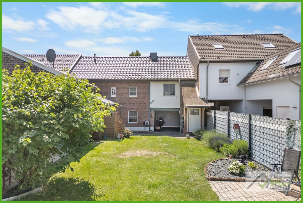 5Plus Immo Haus zum Kauf Niederzier Rückansicht Garten