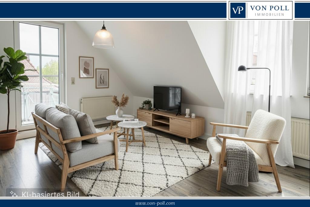 Charmante Dachgeschosswohnung mit hoher Lebensqualität - Foto 5