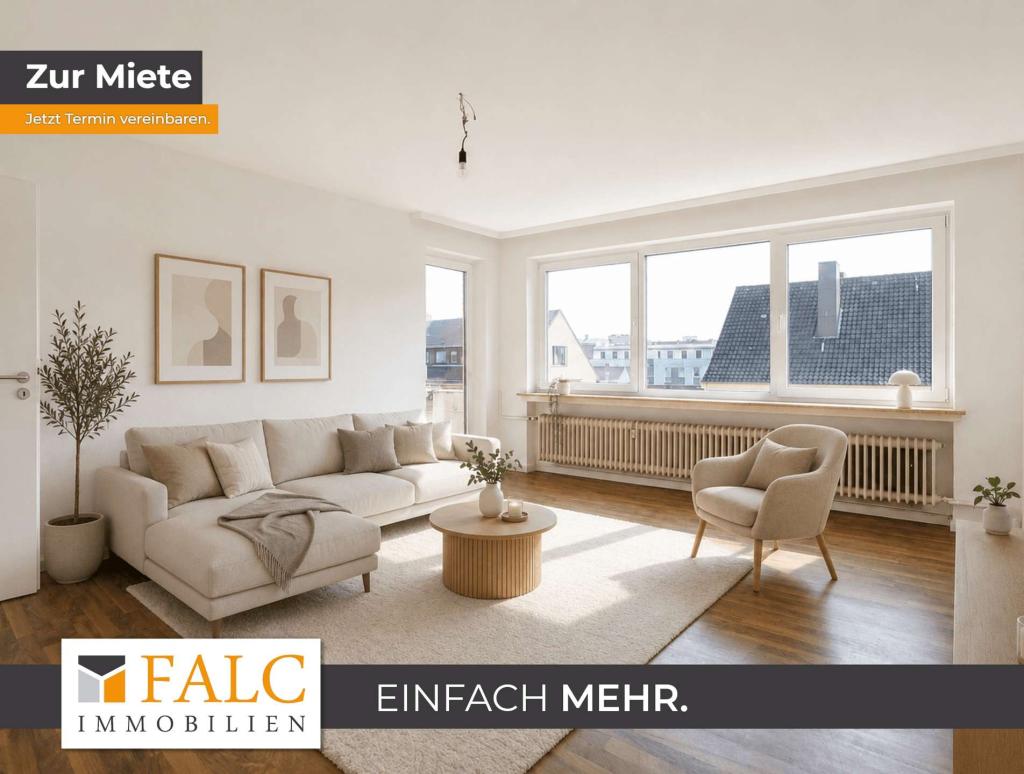 Zentral wohnen in Bremerhaven – 3 Zimmer mit Balkon - Photo 2