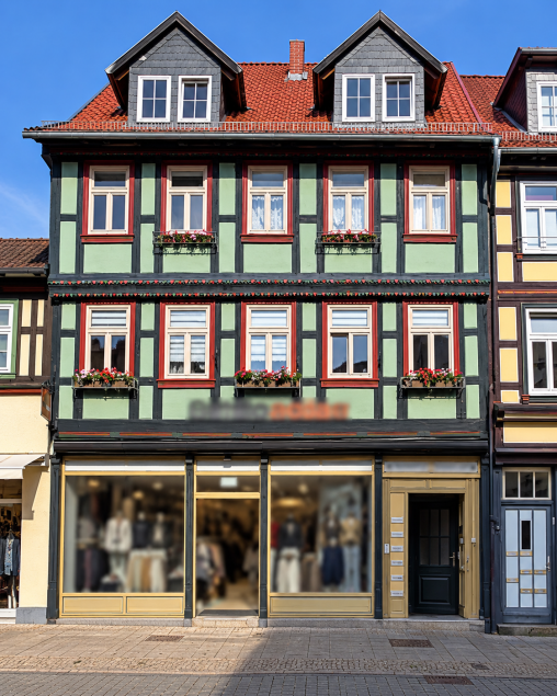 Dachgeschosswohnung mit Einbauküche in Wernigerode! - Foto 3
