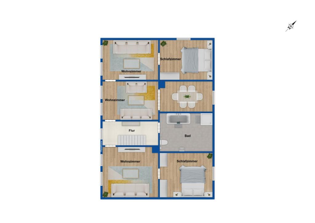 Grundriss Obergeschoss