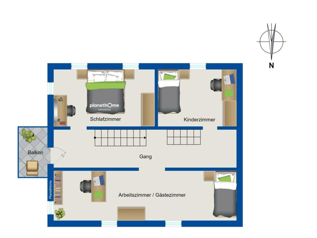 Grundriss Dachgeschoss