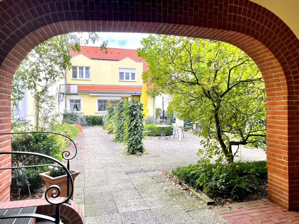 Blick zum Innenhof