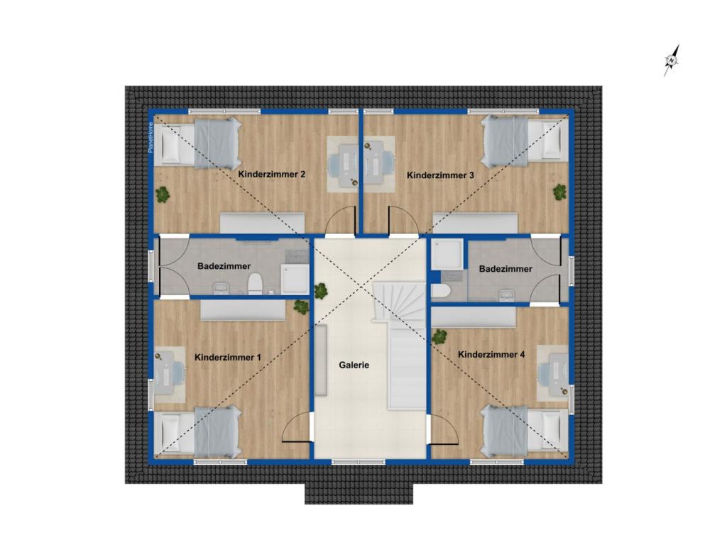 Grundriss Dachgeschoss