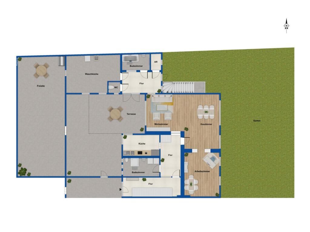 Grundriss Erdgeschoss