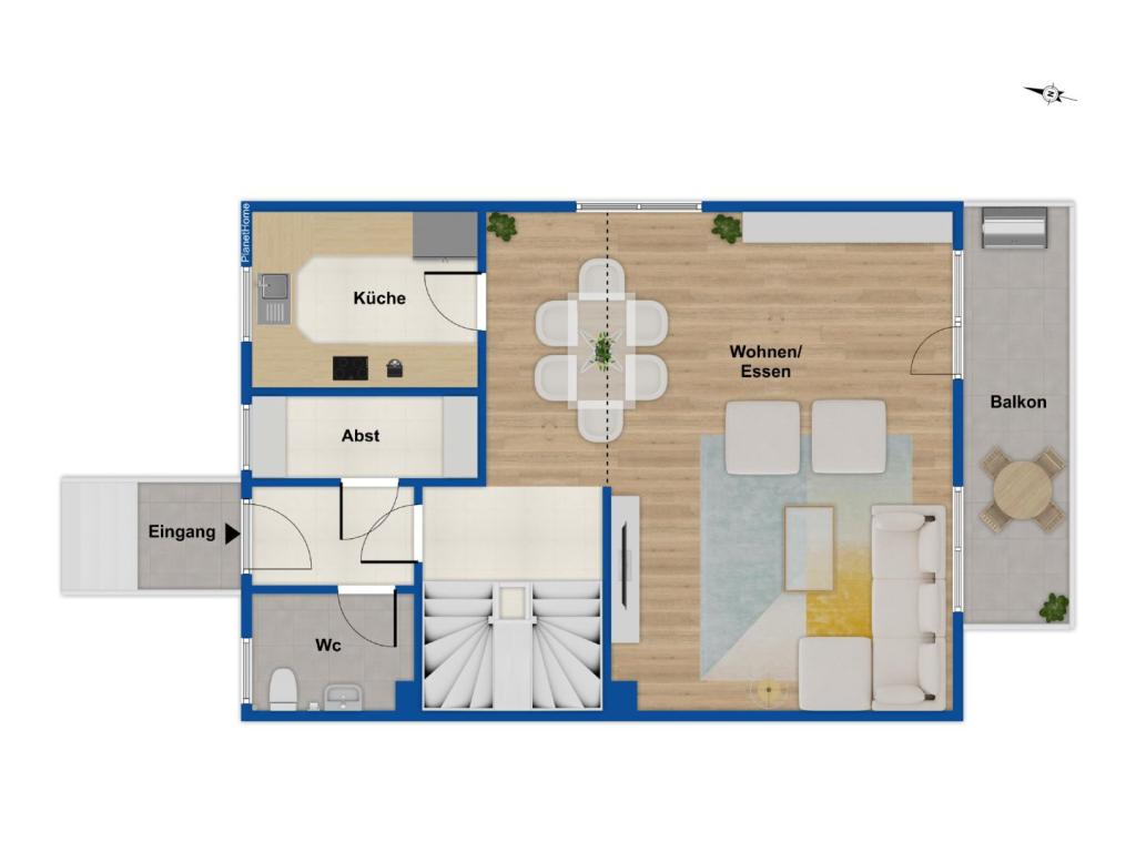 Grundriss Erdgeschoss