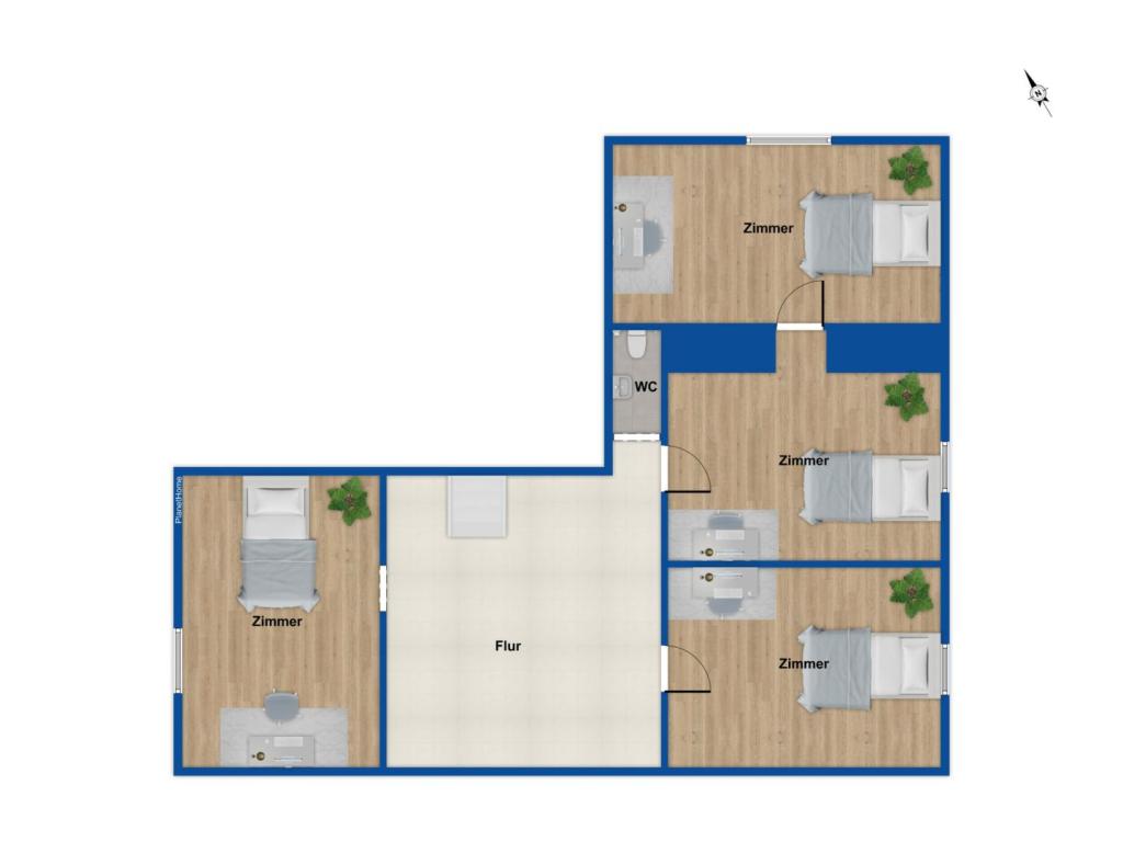 Grundriss Obergeschoss