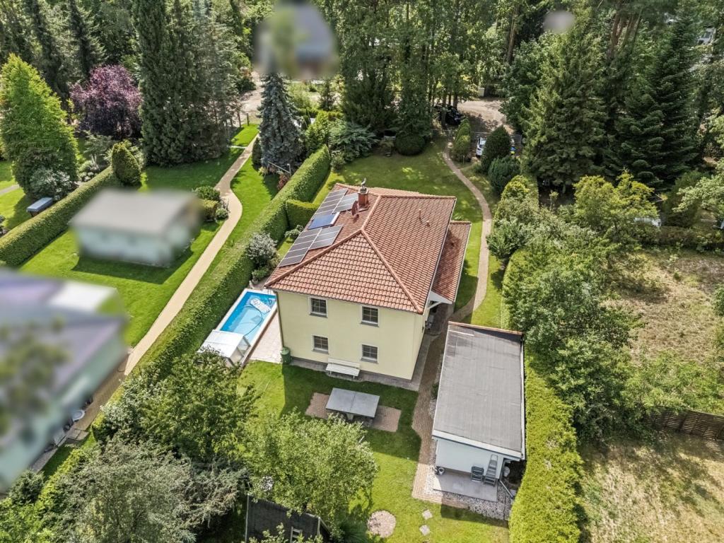 Ostansicht des Hauses