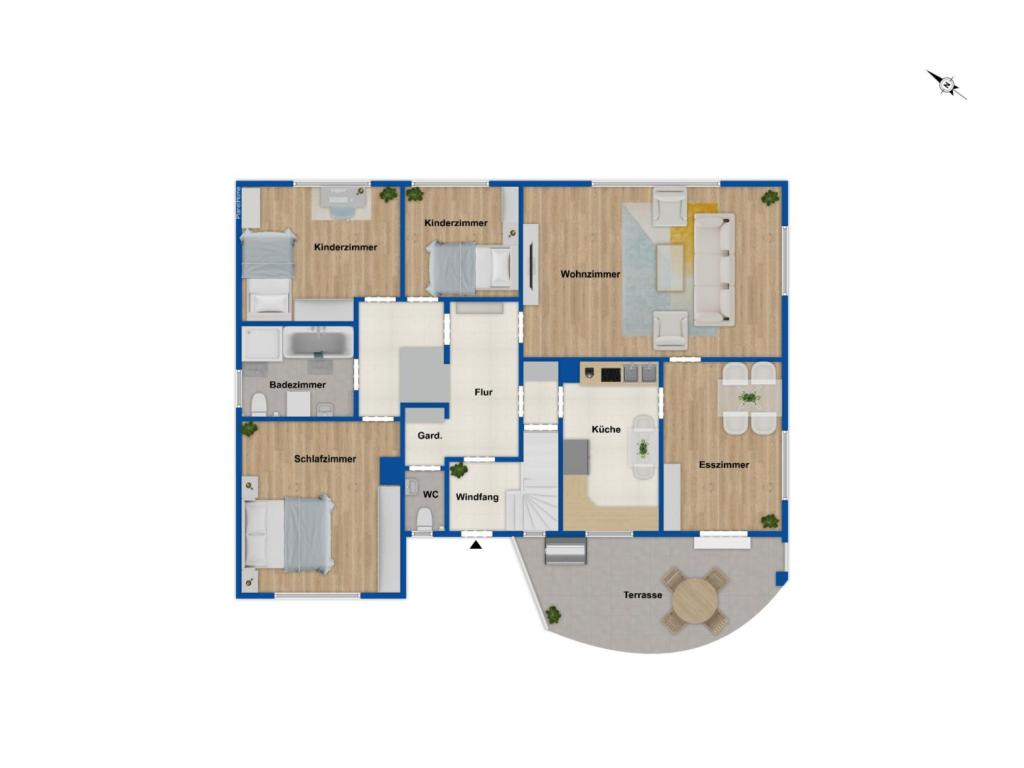 Grundriss Erdgeschoss
