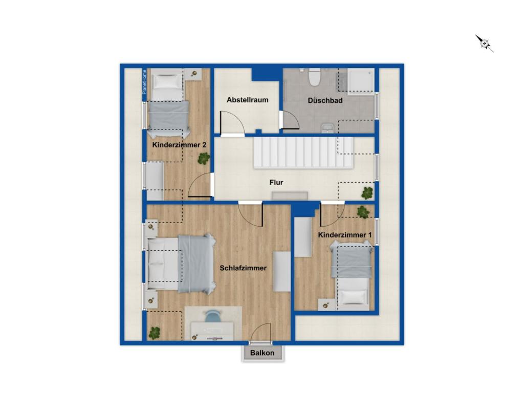 Grundriss Dachgeschoss