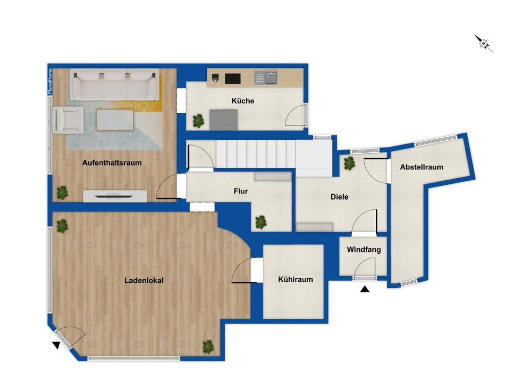 Grundriss Erdgeschoss