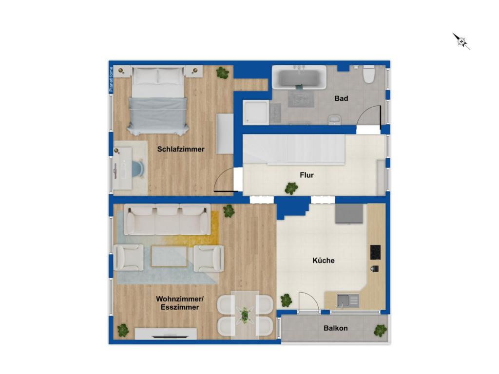 Grundriss Obergeschoss