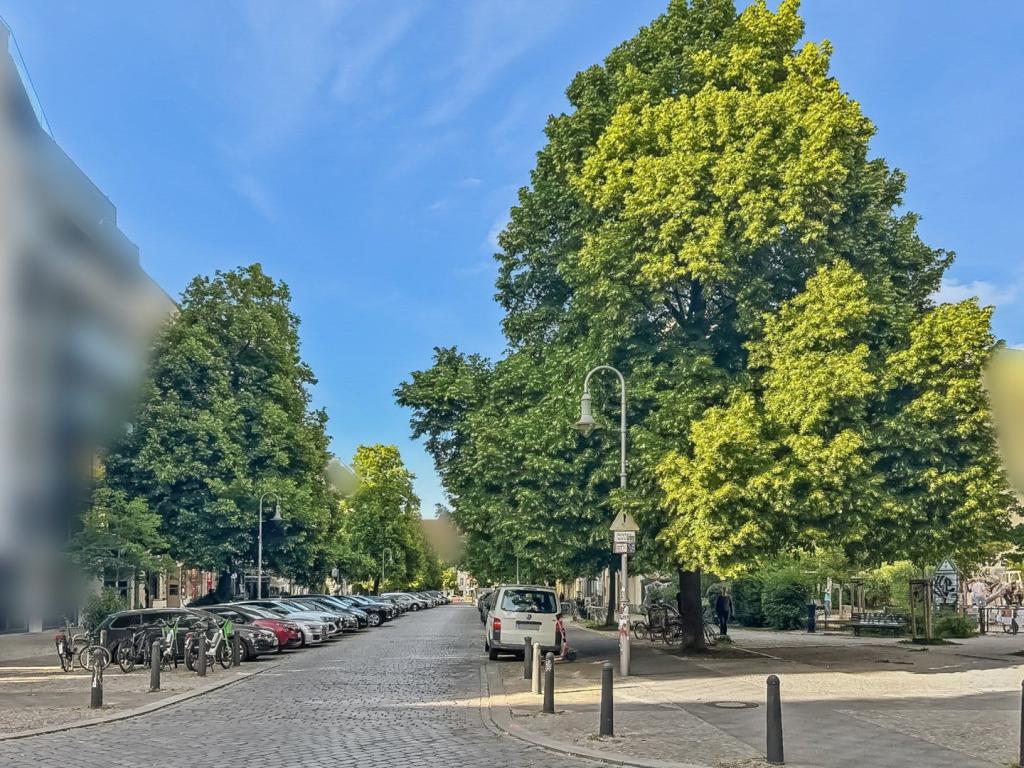 Blick in die Straße