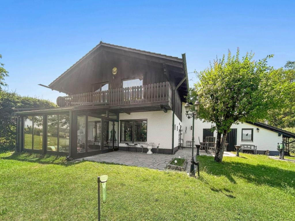 Blick auf Wintergarten