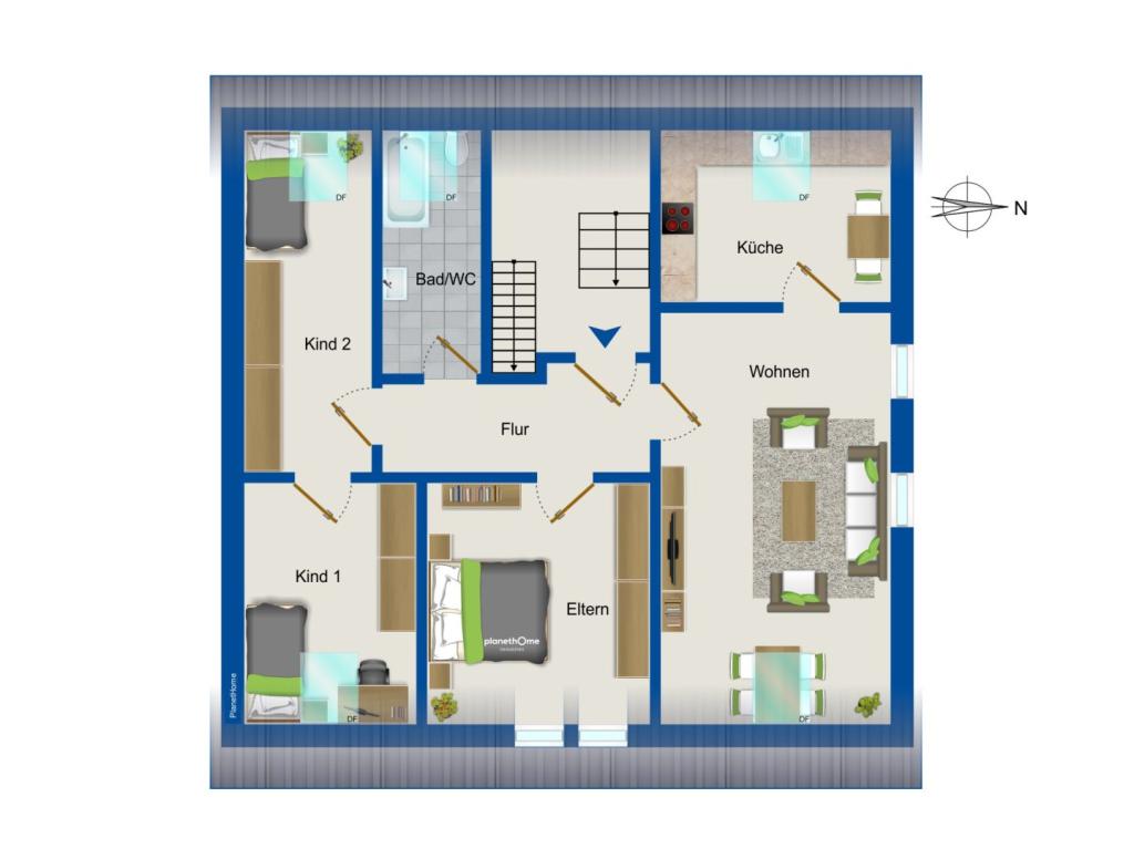 Grundriss Dachgeschoss