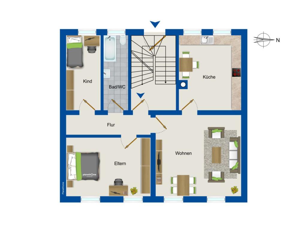 Grundriss Erdgeschoss