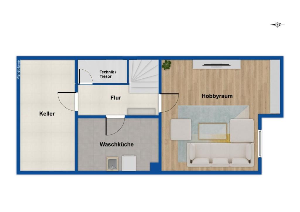 Grundriss Untergeschoss