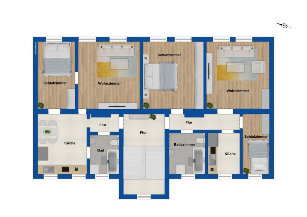 Grundriss 2. Obergeschoss