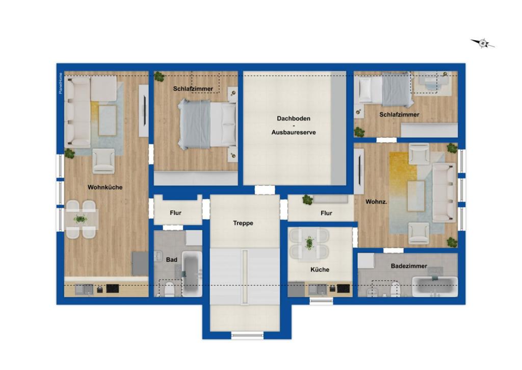 Grundriss Dachgeschoss