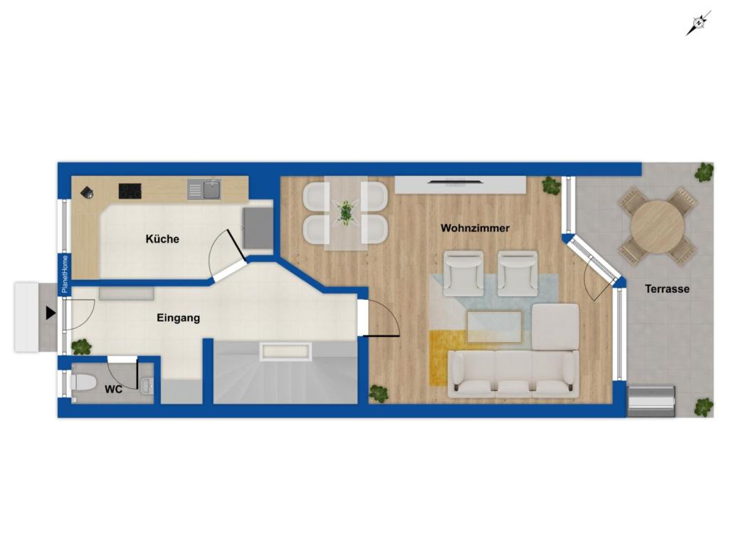 Grundriss - Erdgeschoss