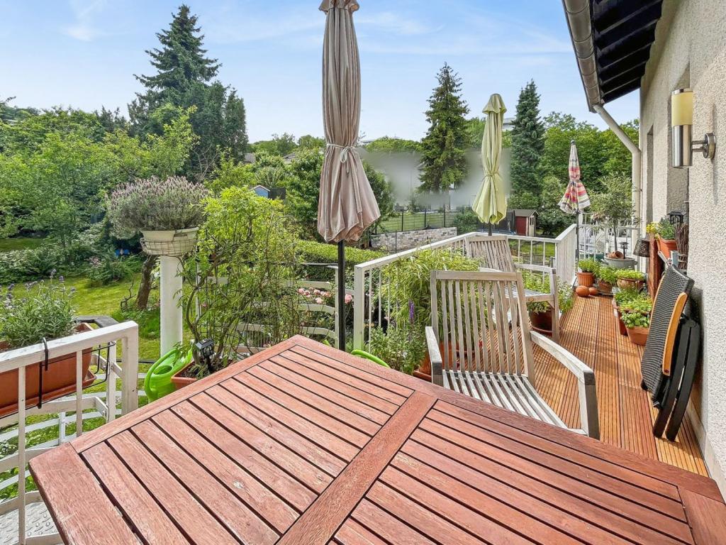 Balkon und Garten