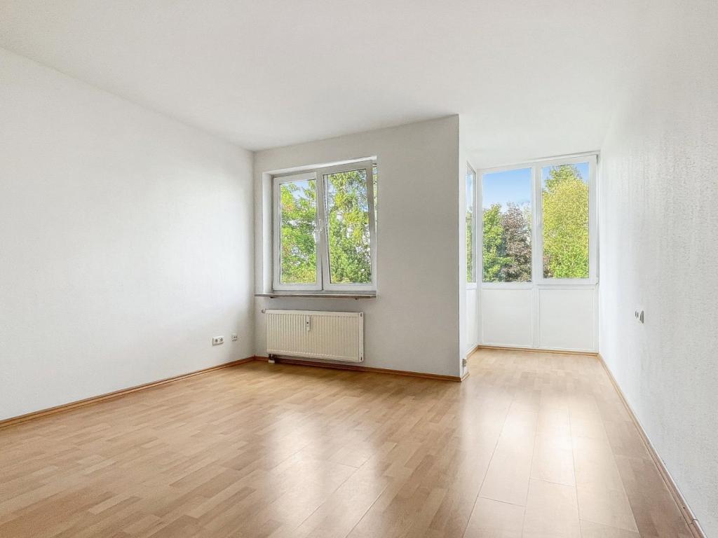 Schlafzimmer mit Erker