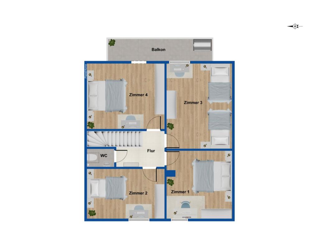 Grundriss - Dachgeschoss