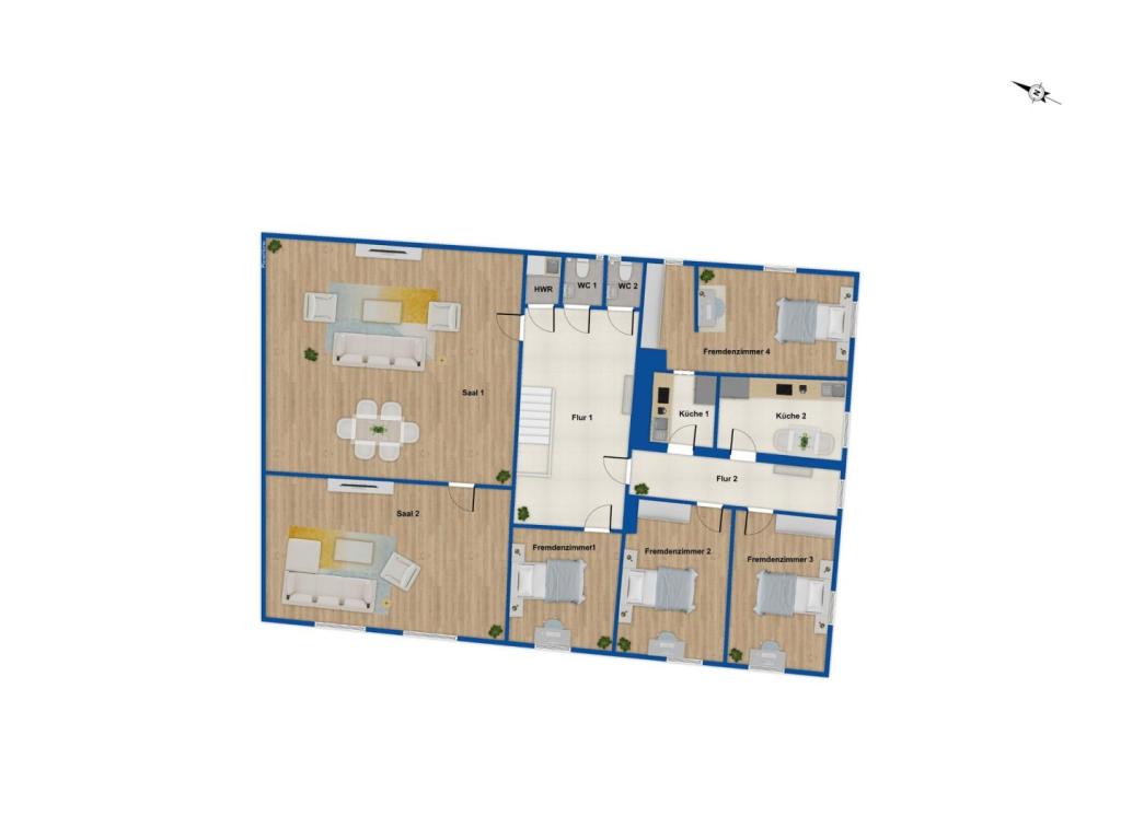 Grundriss Obergeschoss