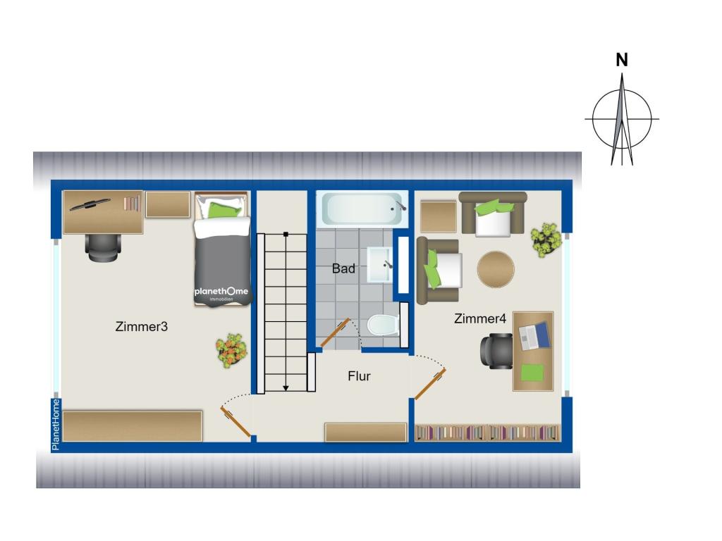 Grundriss Dachgeschoss