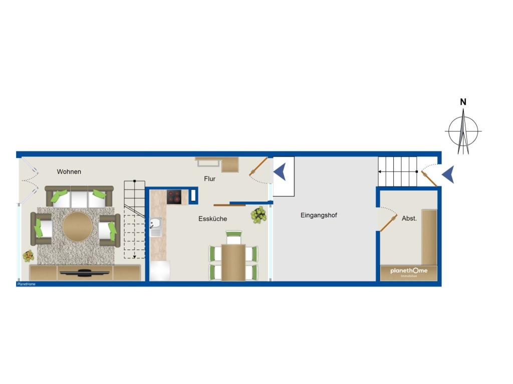 Grundriss Erdgeschoss