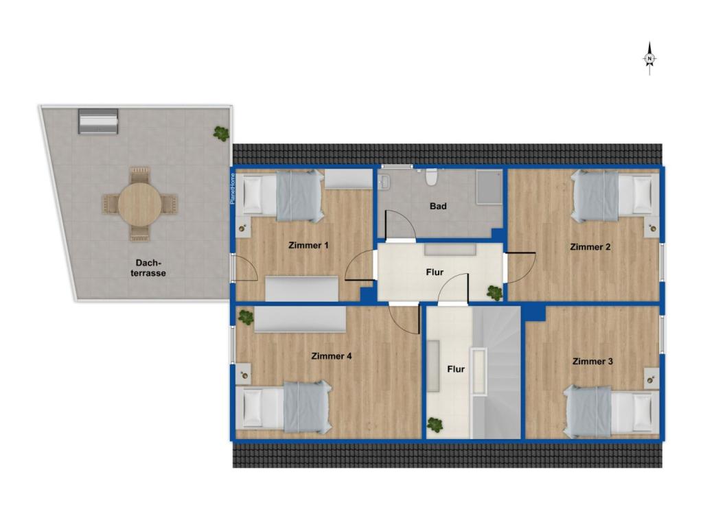 Grundriss Obergeschoss