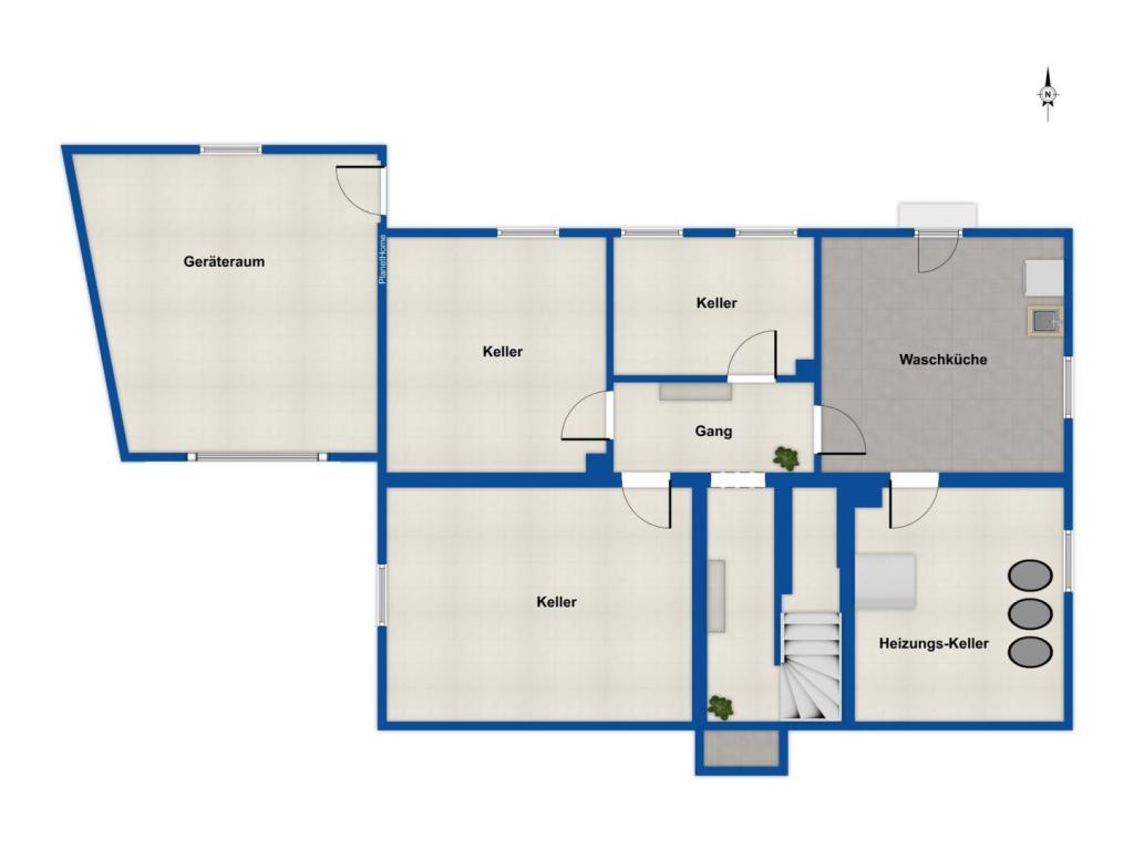 Grundriss Untergeschoss