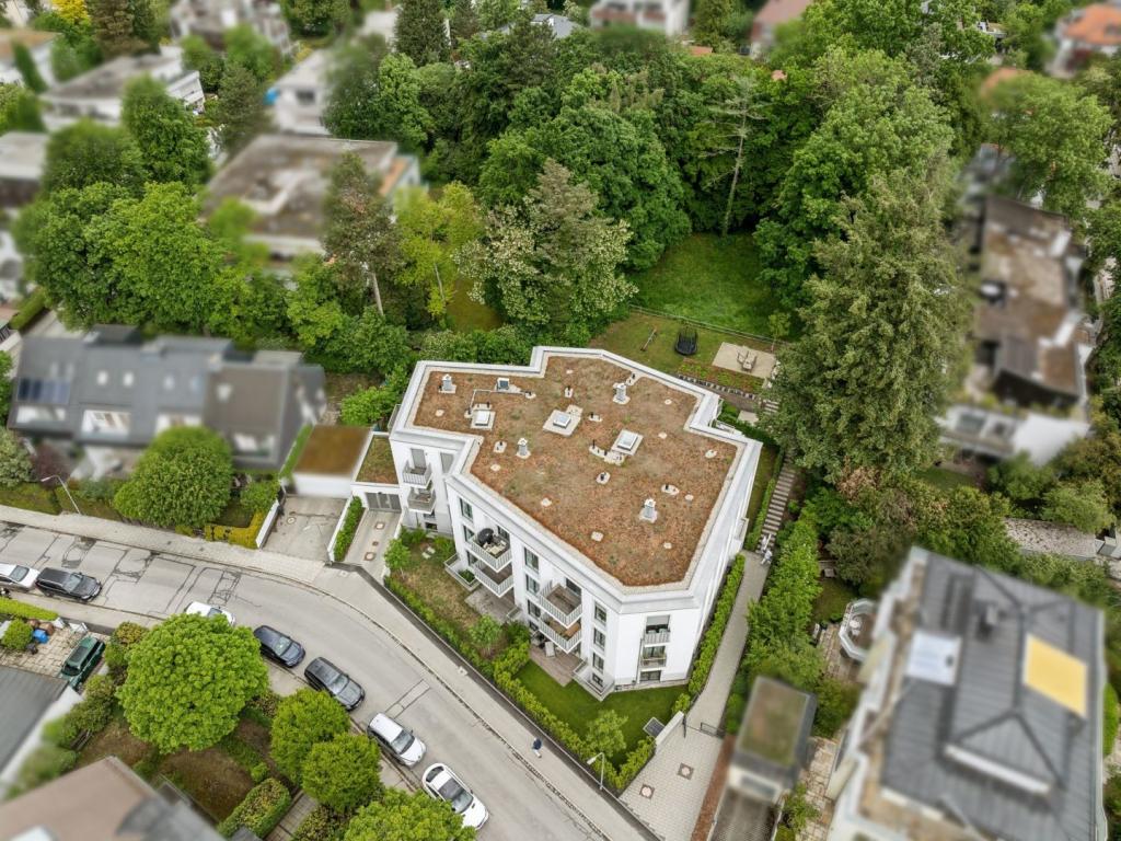 Luftaufnahme vom Haus