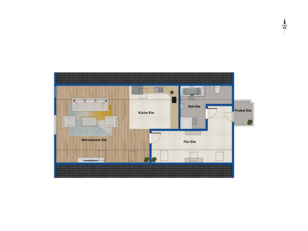 Grundriss Dachgeschoss
